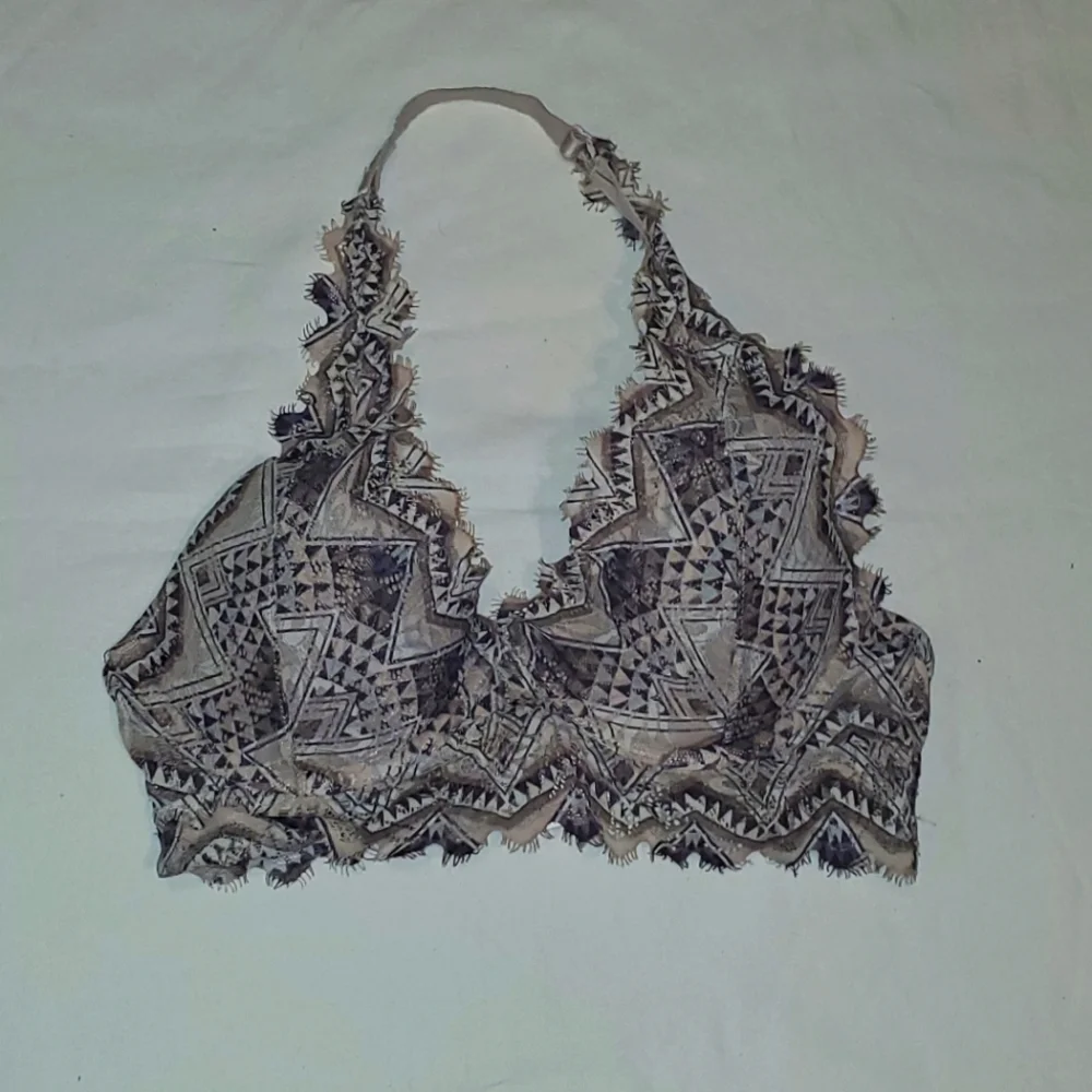 PINK bra. Lace. Pink. Halter